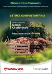 Sztuka kompostowania plakat do webinaru Zielono mi na Mazowszu